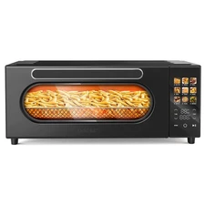 10-in-1 Air Convection Toaster Oven, 15L Convection Toaster Oven Cooker with ...