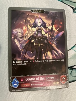Orator of the Bones (Evolved) BP09-101EN | Duet of Dawn and Dusk NM