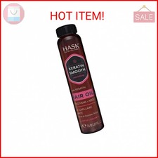 Hask Keratin Protein Smoothing Shine Oil Vial, 18ml, 0.612 Fl Oz HAS0023175