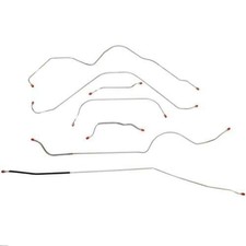 For Ford Thunderbird 1955 Complete Brake Line Std Brakes Stainless-cbk0175ss-cpp For Ford Thunderbird 1955 Complete Brake Line Std Brakes Stainless-cbk0175ss-cpp