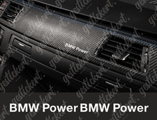 2x 15 cm BMW Power pegatinas interior letras Sticker Decal M3 M4 Interior