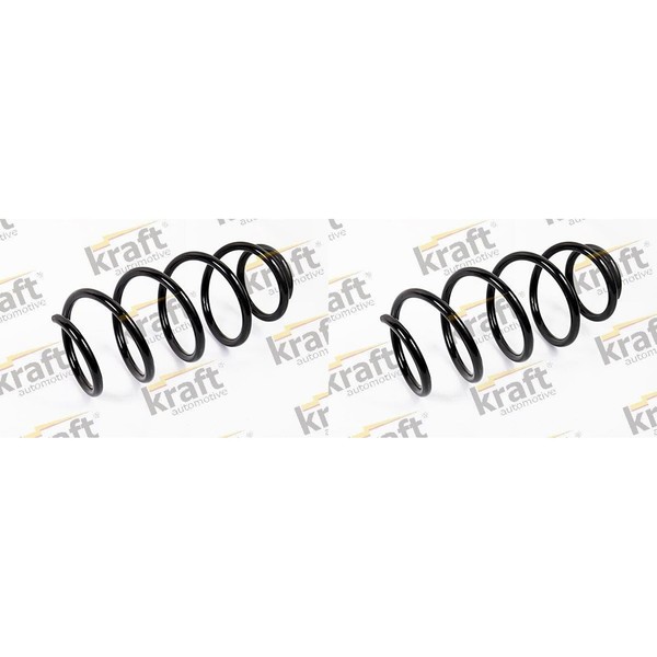 2X Kraft Fahrwerksfeder Federn Satz Vorne Passend FüR Opel Signum Vectra-image