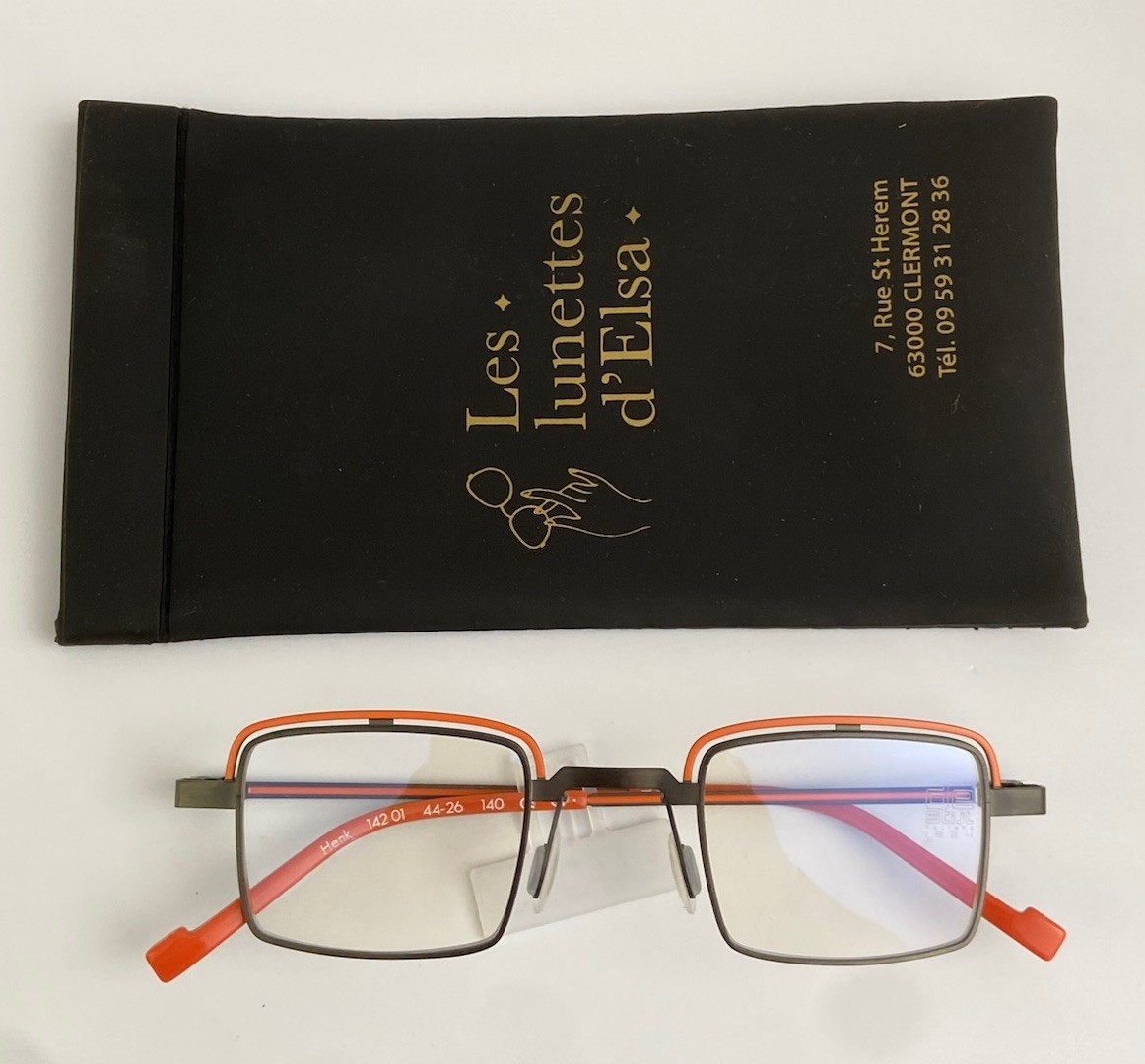 Monture vue De Stijl Henk pour écran et bureau, lunette mixte légère