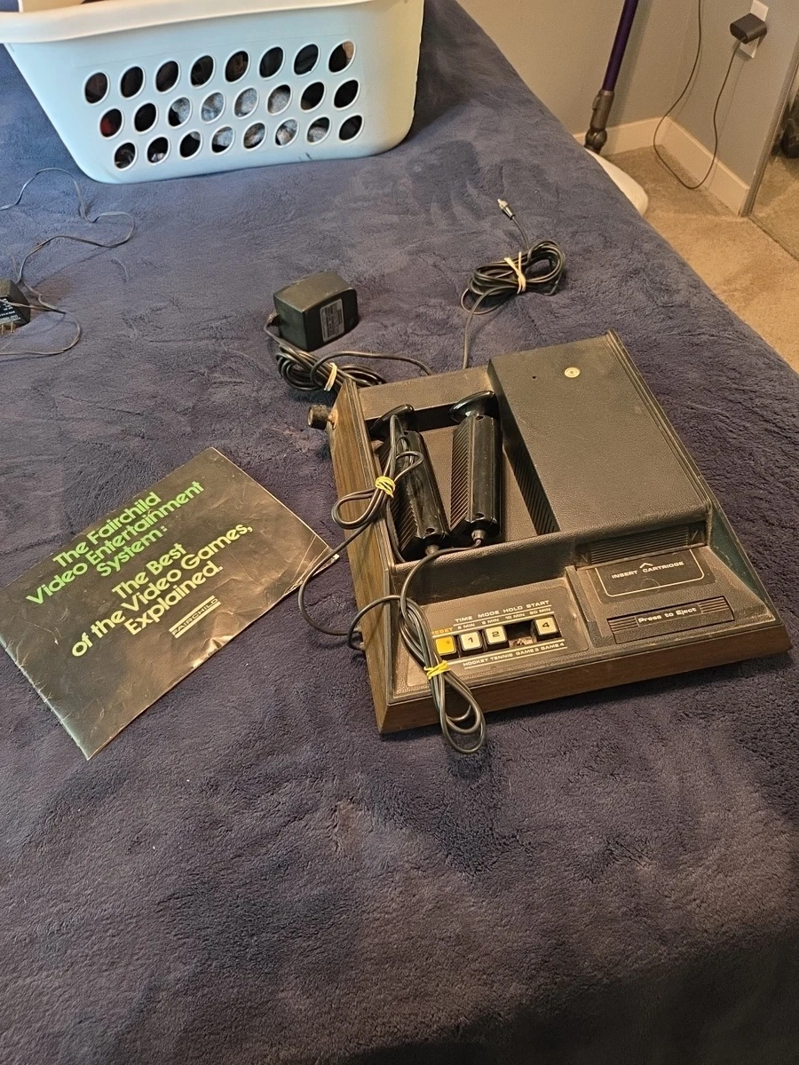 Cartouche Fairchild Channel F VES – Desert Fox / Shooting Gallery – 1ère Édition 1976