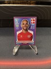 2022 Panini FIFA World Cup Sticker PURPLE Parallel Martin Braithwaite Denmark