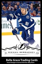 2018-19 Upper Deck Mikhail Sergachev #164 Tampa Bay Lightning NHL Hockey 