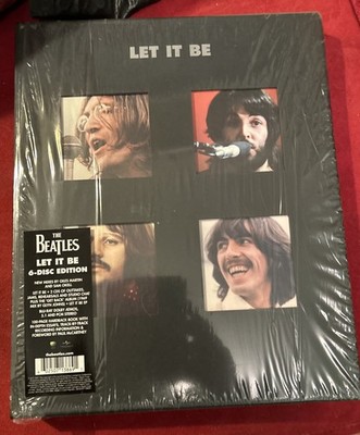 The BEATLES LET IT BE 6-Disc Edition Super Deluxe CD/Blu-Ray Set by Apple 2021