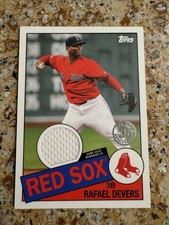 RAFAEL DEVERS 2020 TOPPS SERIES 1 1985 JERSEY RELIC SP #85R-RD RED SOX