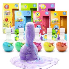 Bath Toys Stocking Stuffers for Kids Potion, 1.76 Ounce Pack of 6 , Colorful