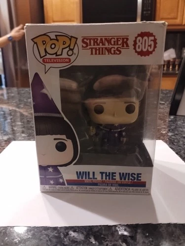 Stranger Things Will the Wise Funko Pop 805 VAULTED box Wear 2019
