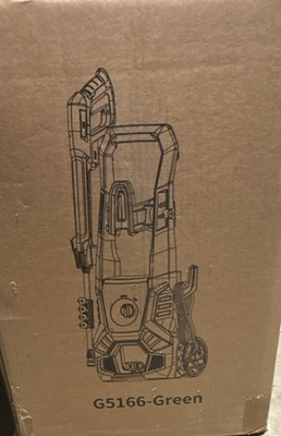 #ad G5166 Green Corded Electric Cold Water Pressure Washer w Wheels Green $69.99