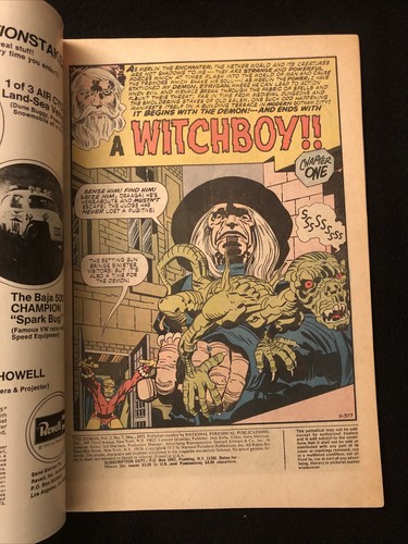 DEMON 7 6.0 6.5 DC 1973 1ST WITCHBOY TV - Imagen 3 de 3