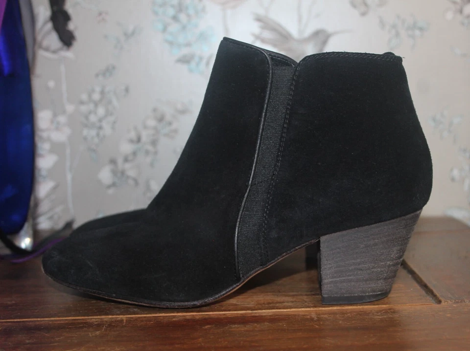 Aquatalia for Russell Bromley FAB DRY Black Suede Boots UK 4 37 £295 ASO Royal - Image 4 of 4
