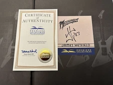 Signed "Messengers: The Guitars of James Hetfield" with COA