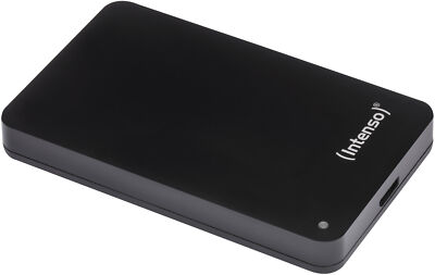 Intenso 1 TB Ext. Festplatte Memory Case USB 3.0 2,5'' Schwarz, FAT 32, BRANDNEU