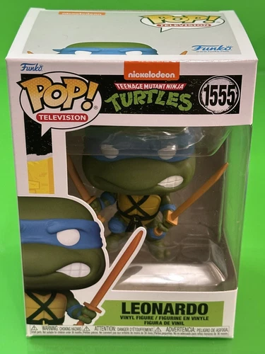 Funko Pop! Television Nickelodeon TMNT #1555 Leonardo Vinyl Figure New!!!