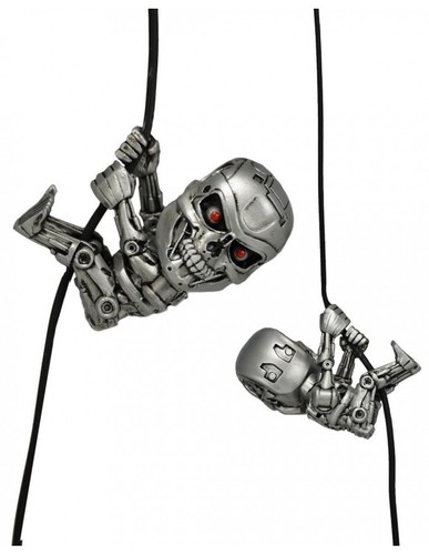 NECA SCALERS TERMINATOR GENISYS GUARDIAN ENDSKELETON MINIFIGUR NEU