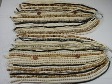 50 Strands 15" Assorted India Handmade Water Buffalo Bone Beads Bulk IMS-9   