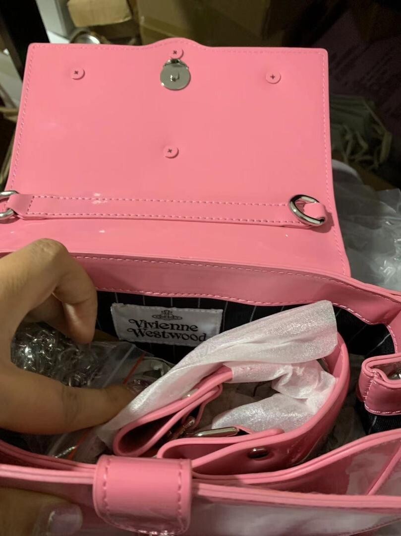 Vivienne Westwood Hazel Shoulder Bag Pink NEW 202409M | eBay Vivienne Westwood Hazel Shoulder Bag Pink NEW 202409M | eBay