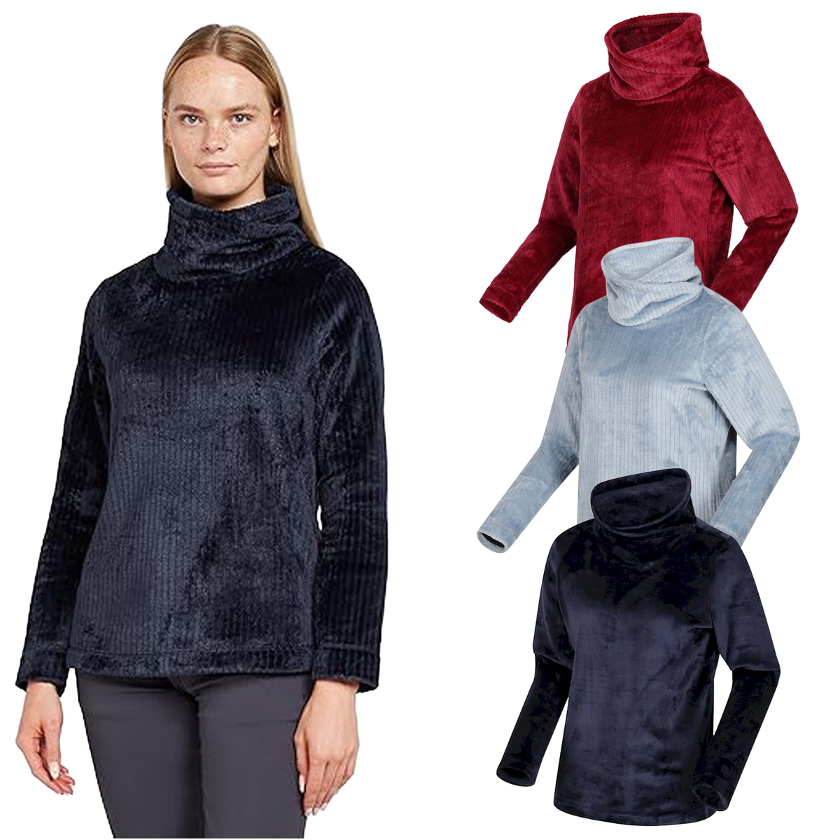 Regatta Womens Radmilla Overhead Soft Fleece Jacket Jumper Sweater Top RRP  £30