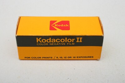 Kodak Kodacolor-II C120- 100 iso- Color Negative-120 Film-exp 05/1983+SEALED Box