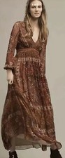 88. NWT ANTHROPOLOGIE RANNA GILL CERET MAXI DRESS Sz 2 $188