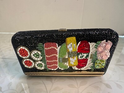 $4495 NEW JUDITH LEIBER x Kardashian KOURTNEY'S SUSHI TRAY
