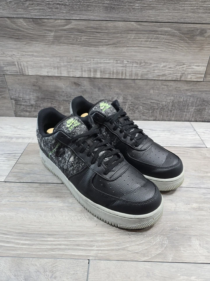 Nike Air Force 1 '07 LV8 'Negro Eléctrico Verde' Para hombres Talla 14 [CV1698-001] Foto 2 de 4