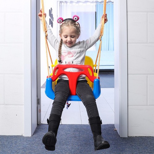 Kinderschaukel Kinder 3 in 1 Schaukel Stabil Babyschaukel für Garten & Zimmer - Bild 10 von 13