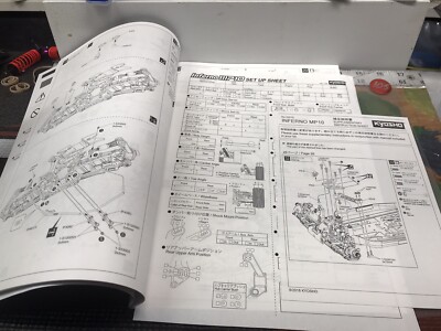 Vintage KYOSHO INFERNO MP10 RC OWNERS / INSTRUCTION Manual