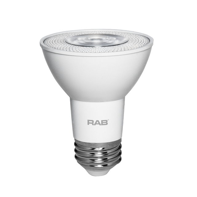Rab 7W 4000K Medium Base Dimmable PAR20 LED Bulb Replaces 50W 17411