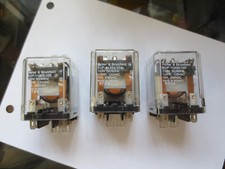 Lot of 3 KUP-11A55-120 Potter Brumfield Relays, 120V 1/3HP 10A 240V NOS
