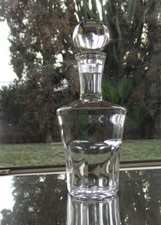BACCARAT - FRANCE Crystal , Decanter with Stopper - 0.75 liter; Near Excellent