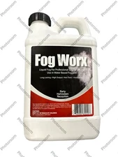 FogWorx Fog Juice - 1 Half Gallon of Premium Fog Fluid (64oz) - Medium Densit...