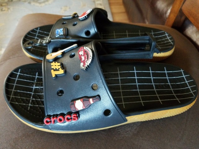 luke combs x crocs classic bootlegger slide