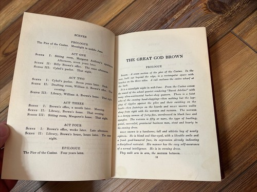 The Great God Brown, The Fountain Eugene O'Neill 1928 Boni & Liveright 5th Print - Picture 17 of 23