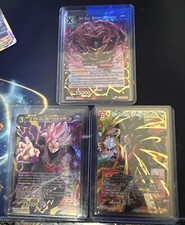 Dark Broly, Resonant Obliteration plus bonus cards P S A 10