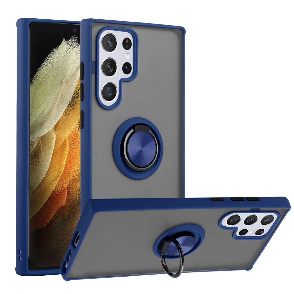 Samsung Galaxy S22 Ultra Case, Slim Ring Shock Resistant | eBay