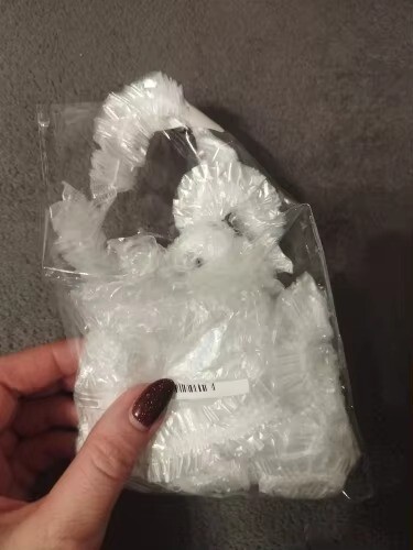 50 Einweg Lebensmittel Abdeckung Kunststoff Elastisch Verpackung Lebensmittel Abdeckung Küche Organizer - Bild 10 von 24