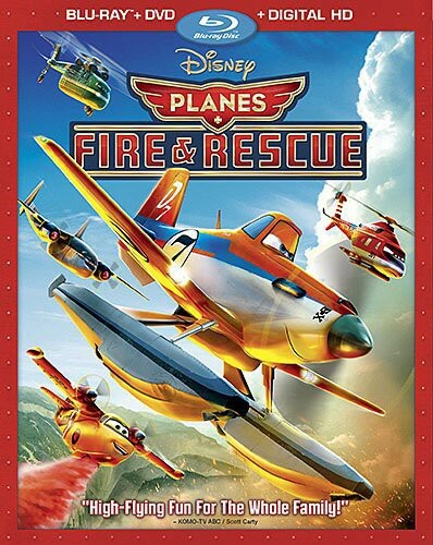 Planes 2: Fire And Rescue [Blu-ray], USED-Very Good,