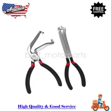 Electrical Disconnect Pliers Fuel Line Petrol Clip Pipe Pliers Repair Tools X2