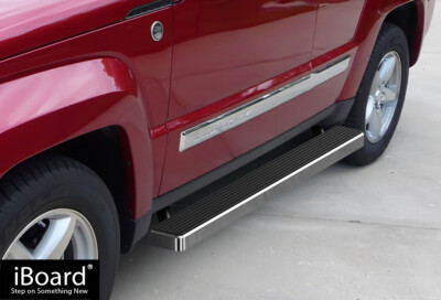 APS Polished Stainless Steel Side Steps Fit Jeep Liberty 08-13