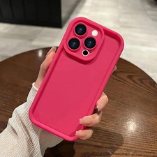 Soft Silicone Case For iPhone 16 17 Pro Max Air 15 14 13 Shockproof Bumper Cover