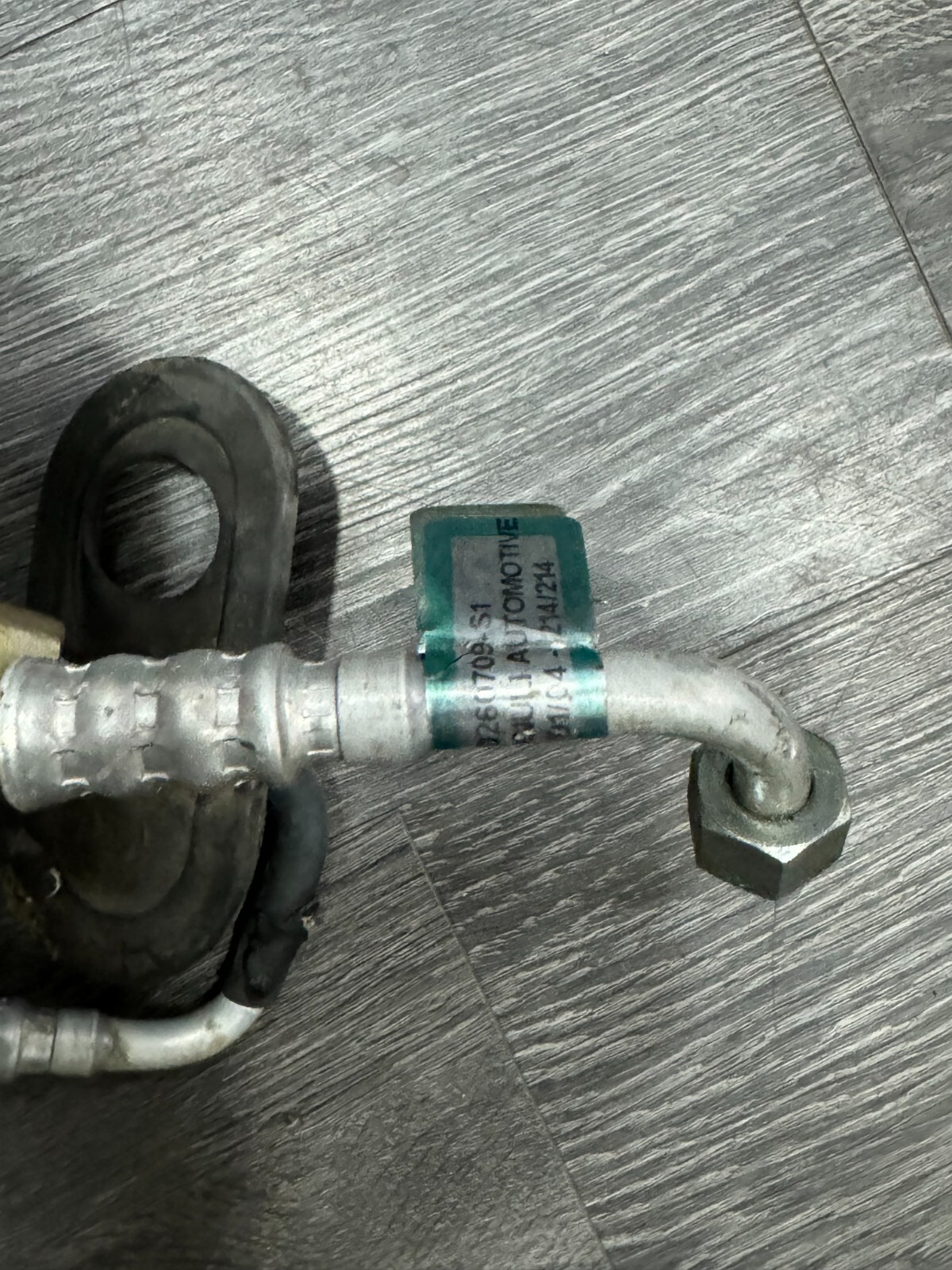 LAMBORGHINI GALLARDO FILTER TO AIR CONDITIONING PIPE AC HOSE OEM 400260709