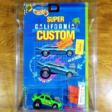 Hot Wheels Super California Custom Race Ace Green BW 1991 Chevrolet Beretta