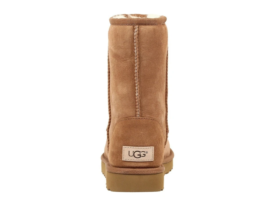 Women UGG Classic Short II Boot 1016223 Chestnut Twinface 100% Original New - Image 4 of 4