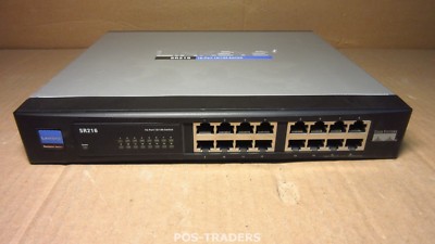 Cisco Linksys SR216 ver.2.0 Small Business 16-Port 10/100 RJ-45  Network Switch
