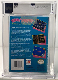 Tom & and Jerry Nintendo NES Brand New 1991 Factory Sealed WATA 9.8 A+ TOP POP
