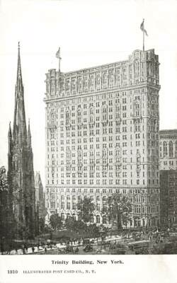 c1905 Trinity Building People Illustrated NYC P171