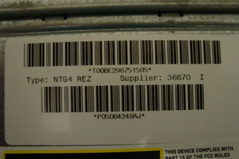 Chrysler/Jeep/ Dodge. Head Unit HARMAN  CD HDD MP3 P05064248AJ NTG4 REZ 1883909 - Image 4 of 4